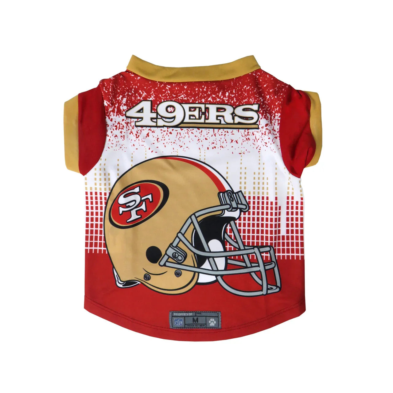 San Francisco 49ers Pet Performance Tee Shirt Size XS (CDG) - 757 Sports Collectibles