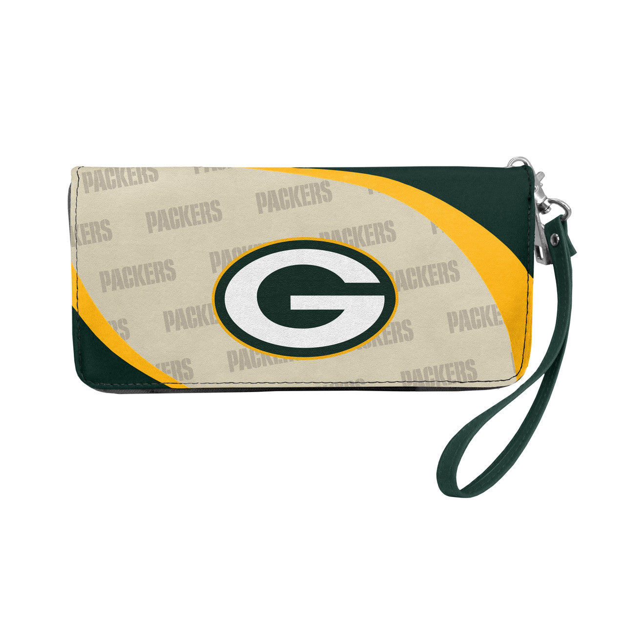 Green Bay Packers Wallet Curve Organizer Style - Sports Collectibles, Sports Memorabilia, Sports Fan Shop, Sports Gifts