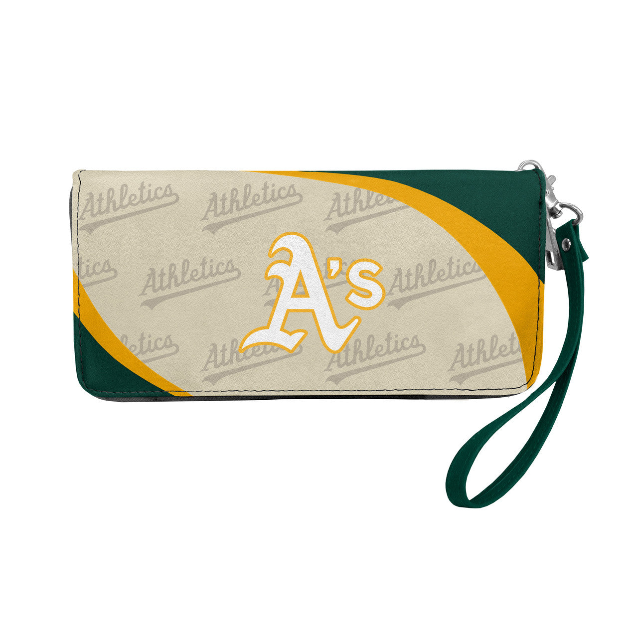 Oakland Athletics Wallet Curve Organizer Style - Special Order - Sports Collectibles, Sports Memorabilia, Sports Fan Shop, Sports Gifts
