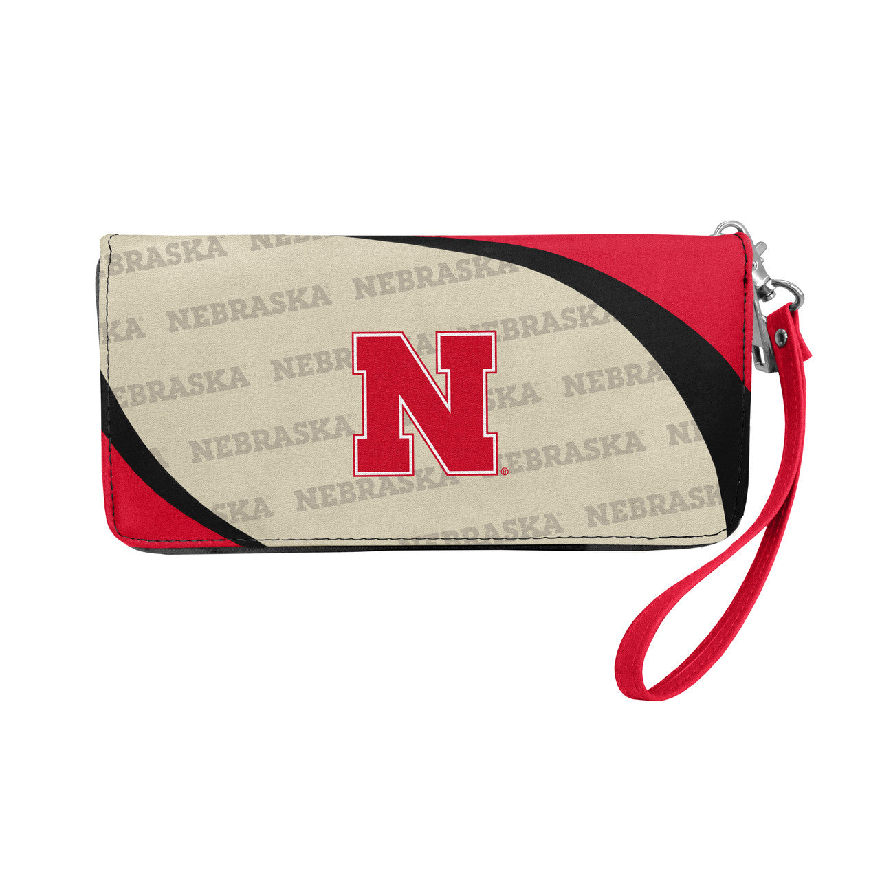 Nebraska Cornhuskers Wallet Curve Organizer Style - Sports Collectibles, Sports Memorabilia, Sports Fan Shop, Sports Gifts