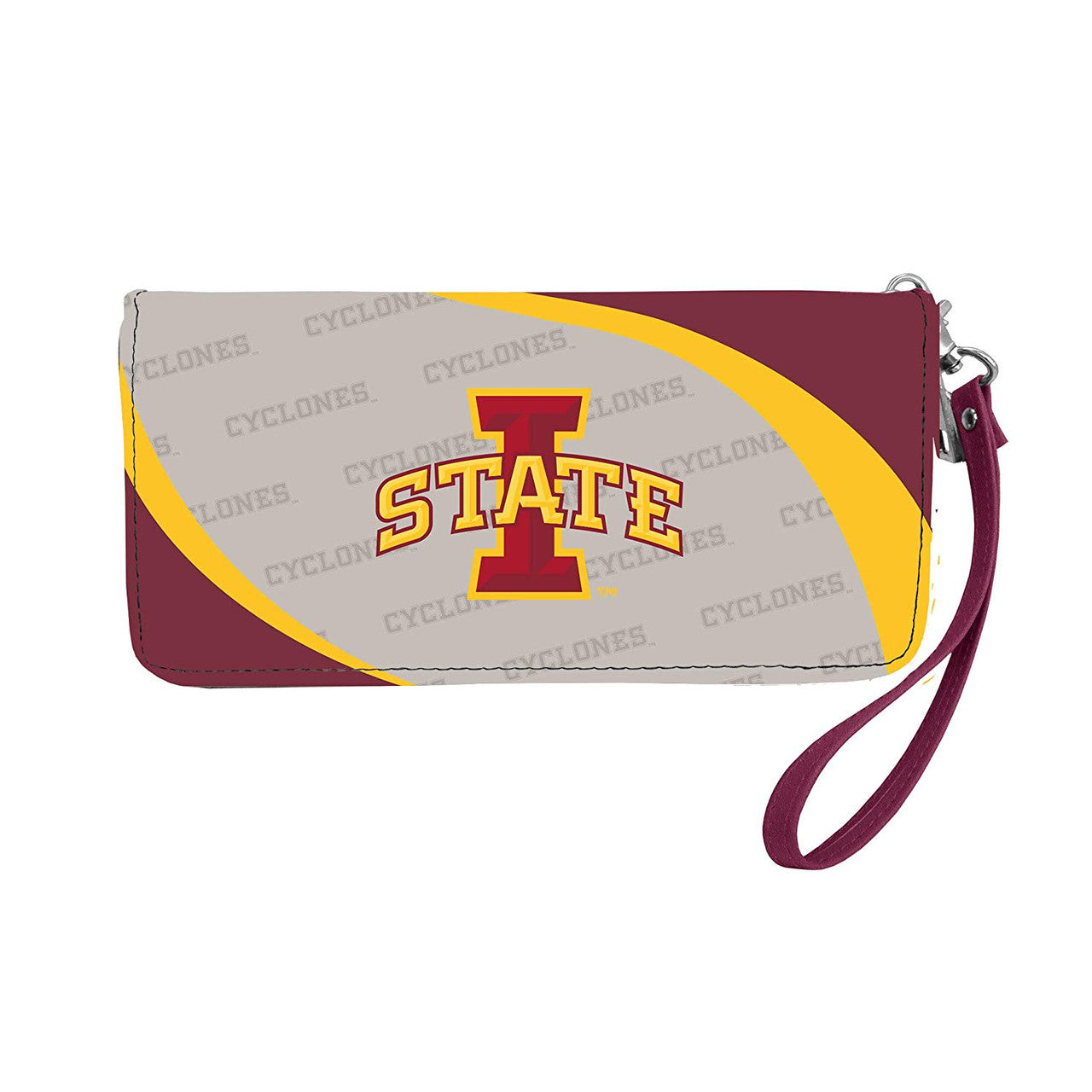 Iowa State Cyclones Wallet Curve Organizer Style - Sports Collectibles, Sports Memorabilia, Sports Fan Shop, Sports Gifts
