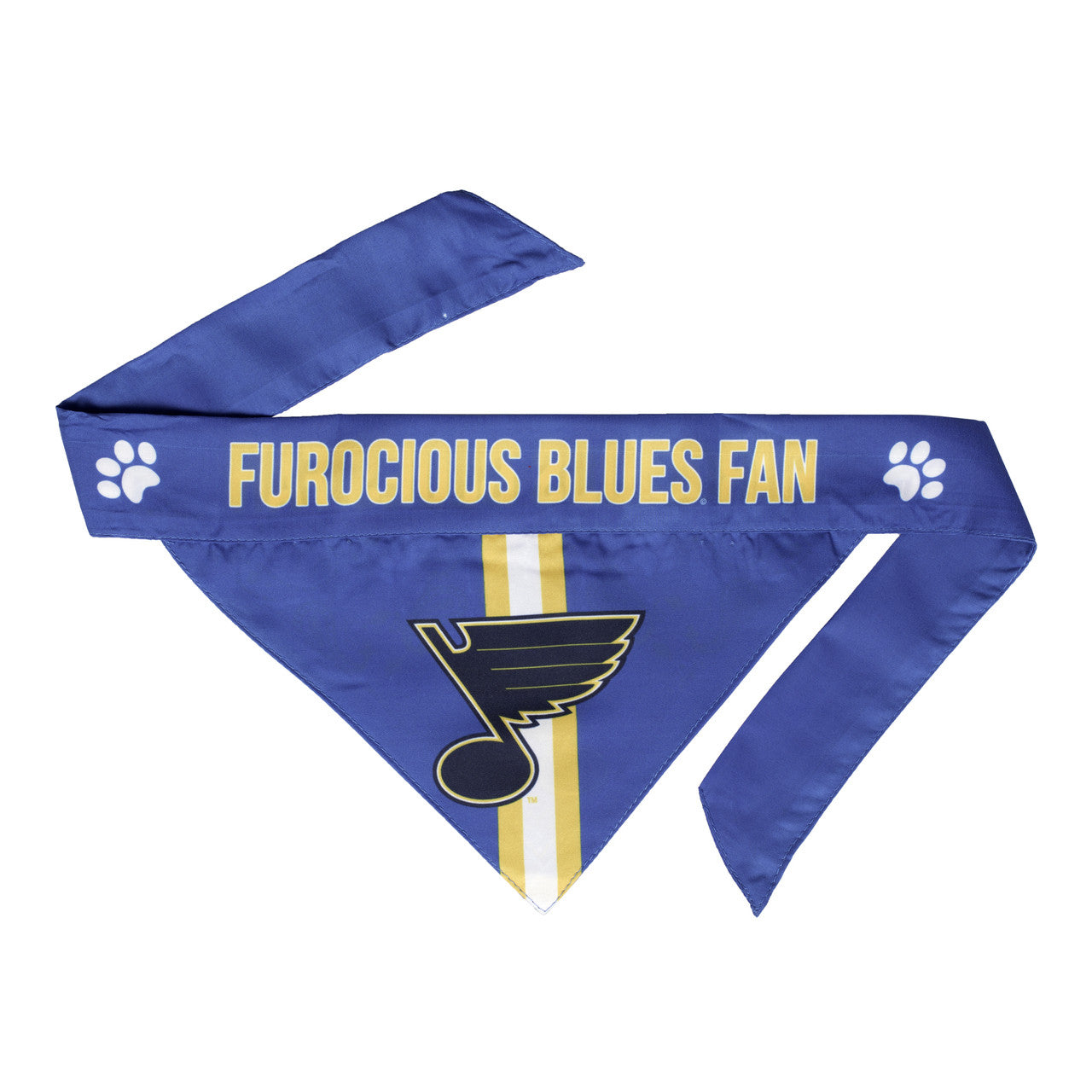 St. Louis Blues Pet Bandanna Size M - Special Order - Sports Collectibles, Sports Memorabilia, Sports Fan Shop, Sports Gifts