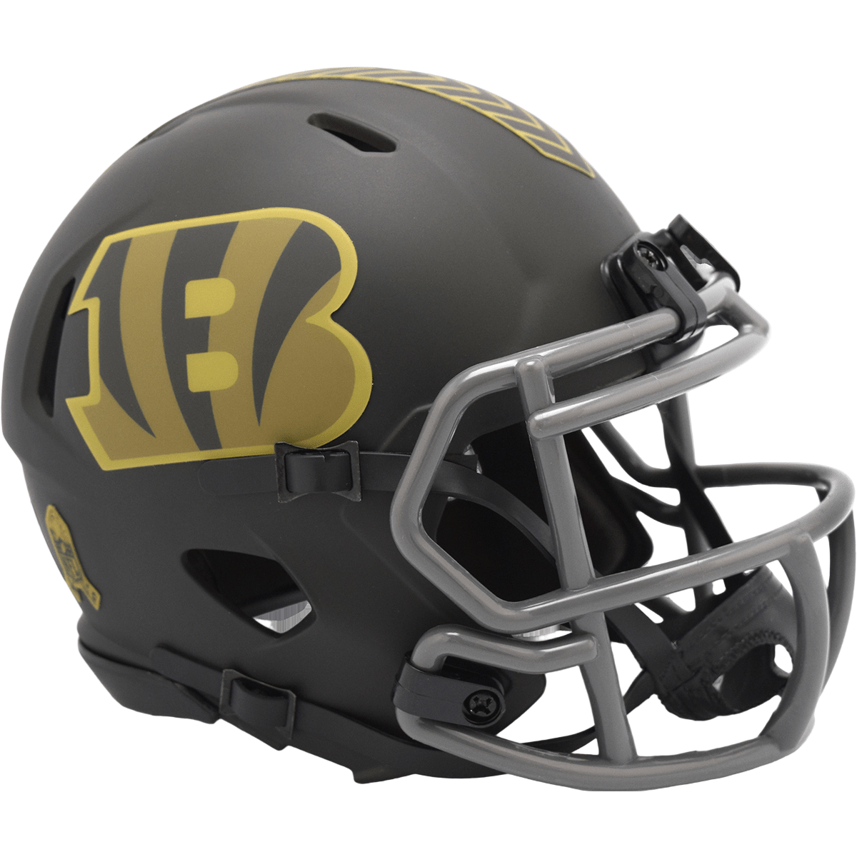 Cincinnati Bengals 2025 Salute To Service Riddell NFL Speed Mini Helmet