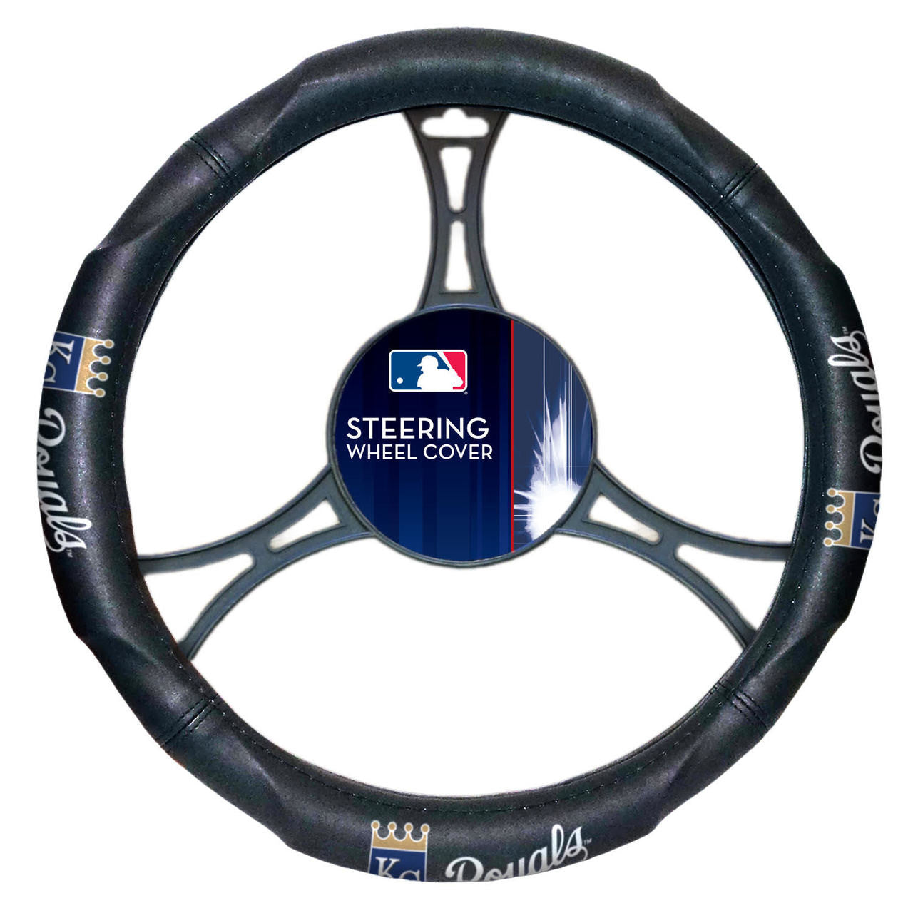 Kansas City Royals Steering Wheel Cover - Northwest - Sports Collectibles, Sports Memorabilia, Sports Fan Shop, Sports Gifts