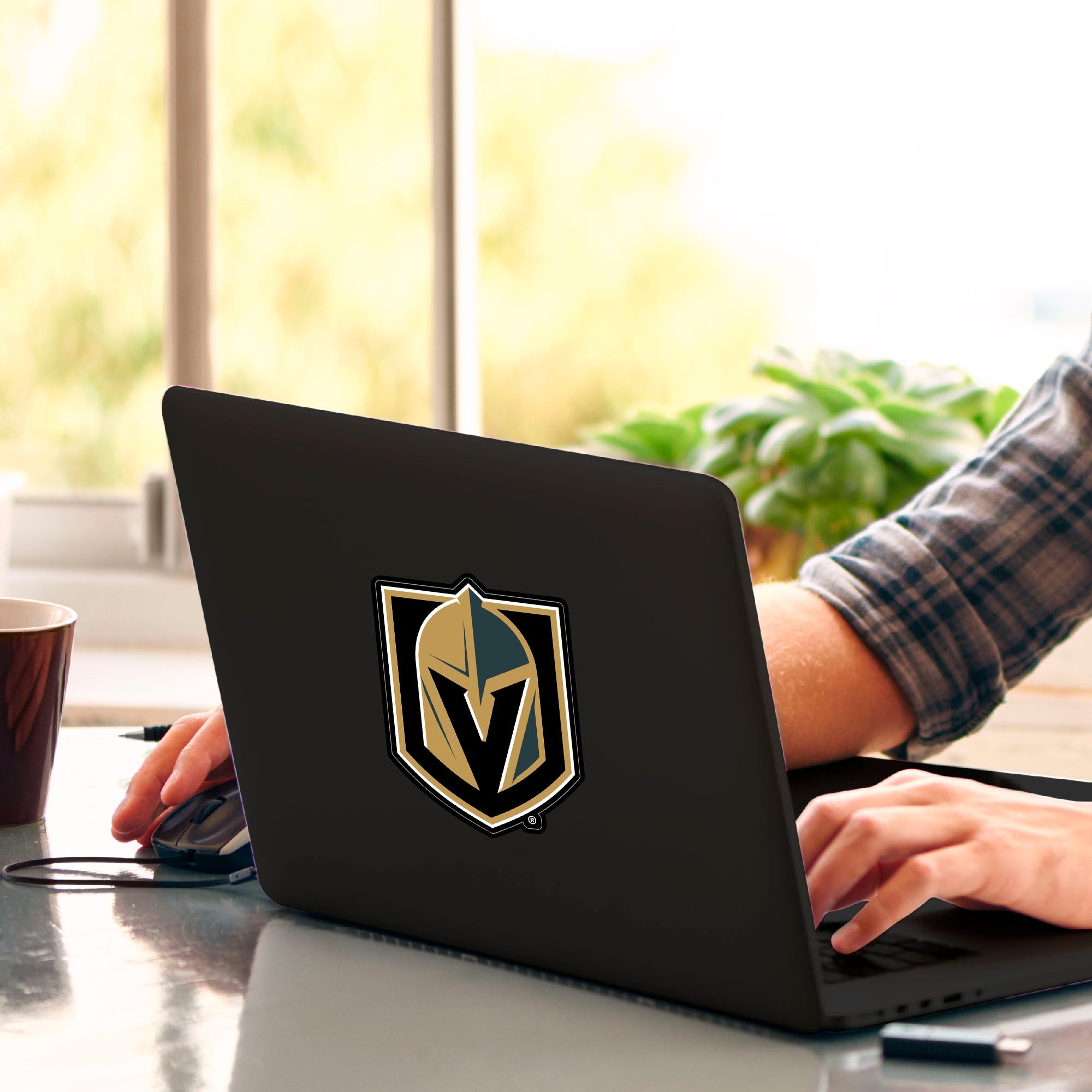 NHL - Vegas Golden Knights Matte Decal - Sports Gifts, Sports Memorabilia, Sports Collectibles, Fan Shop