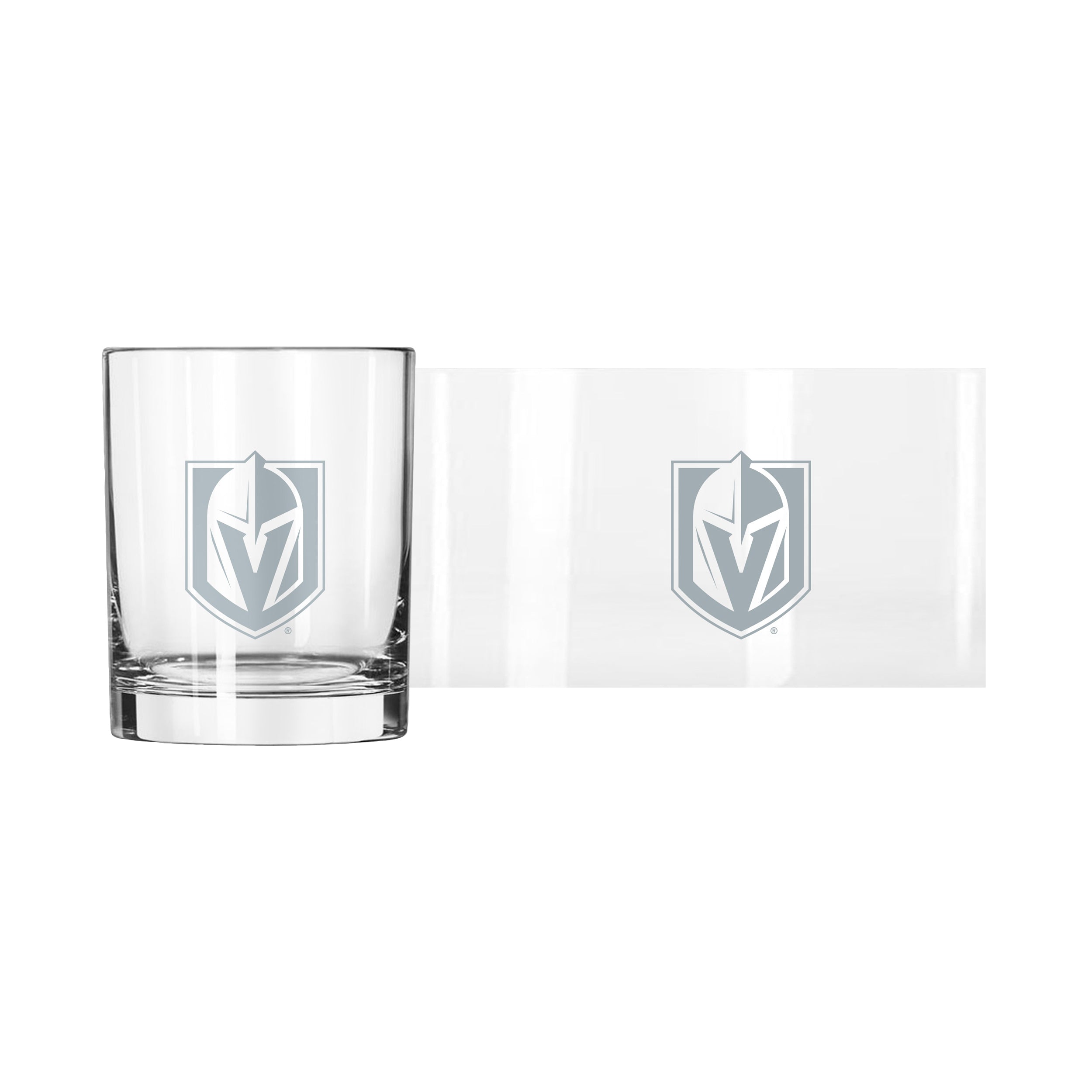 Vegas Golden Knights 14oz Frost Rocks Glass - Sports Gifts, Sports Memorabilia, Sports Collectibles, Fan Shop