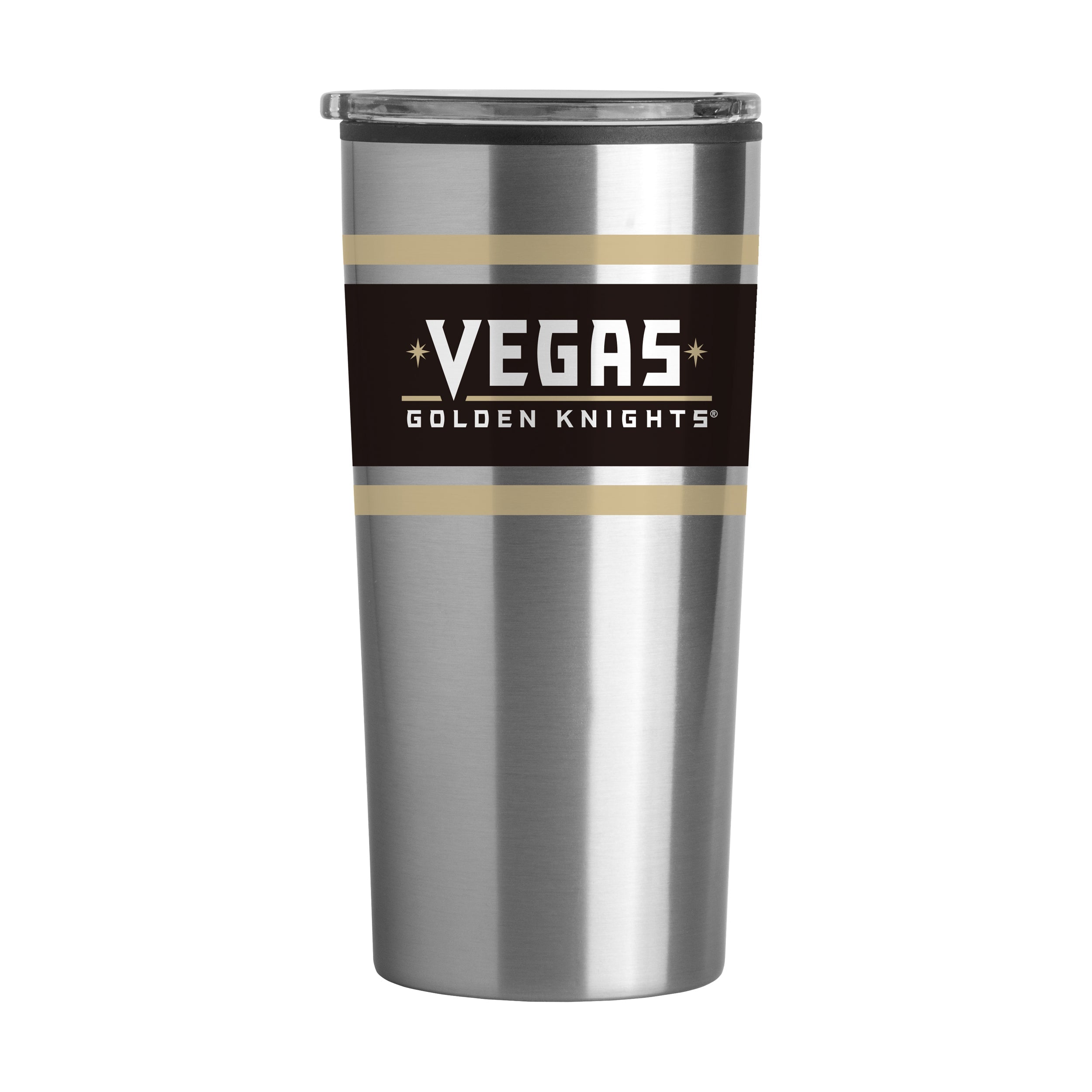 Vegas Golden Knights 20oz Stripe Fusion Tumbler - Sports Gifts, Sports Memorabilia, Sports Collectibles, Fan Shop