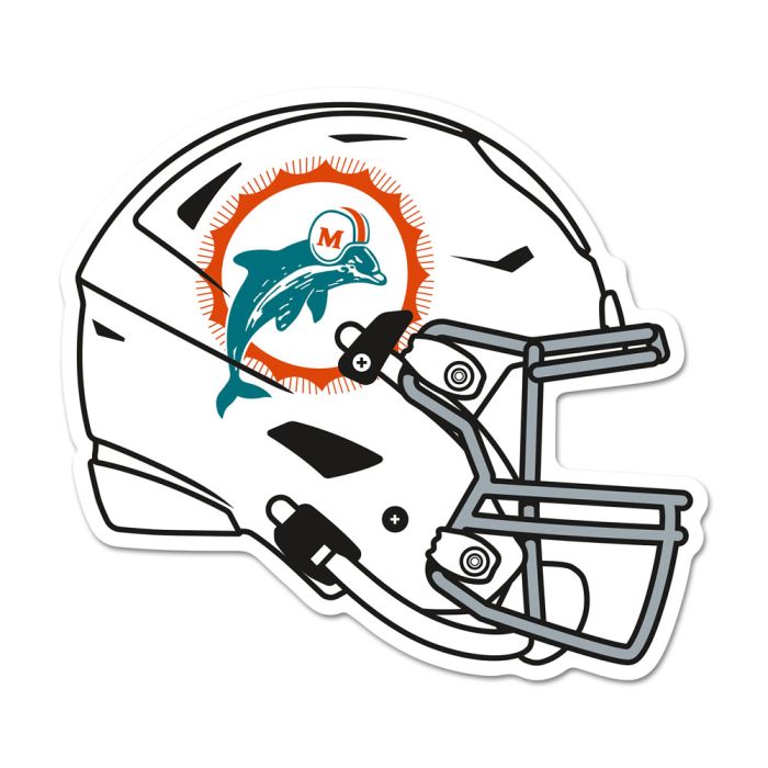 Miami Dolphins Classic Wood Sign Helmet - Sports Collectibles, Sports Memorabilia, Sports Fan Shop, Sports Gifts