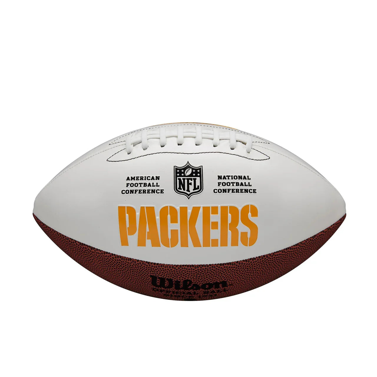Green Bay Packers Football Full Size Autographable - 757 Sports Collectibles