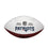 New England Patriots Football Full Size Autographable - 757 Sports Collectibles