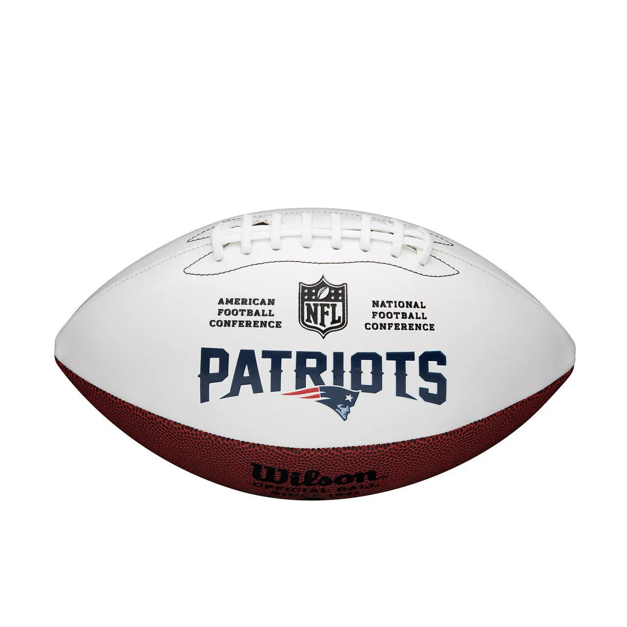 New England Patriots Football Full Size Autographable - 757 Sports Collectibles