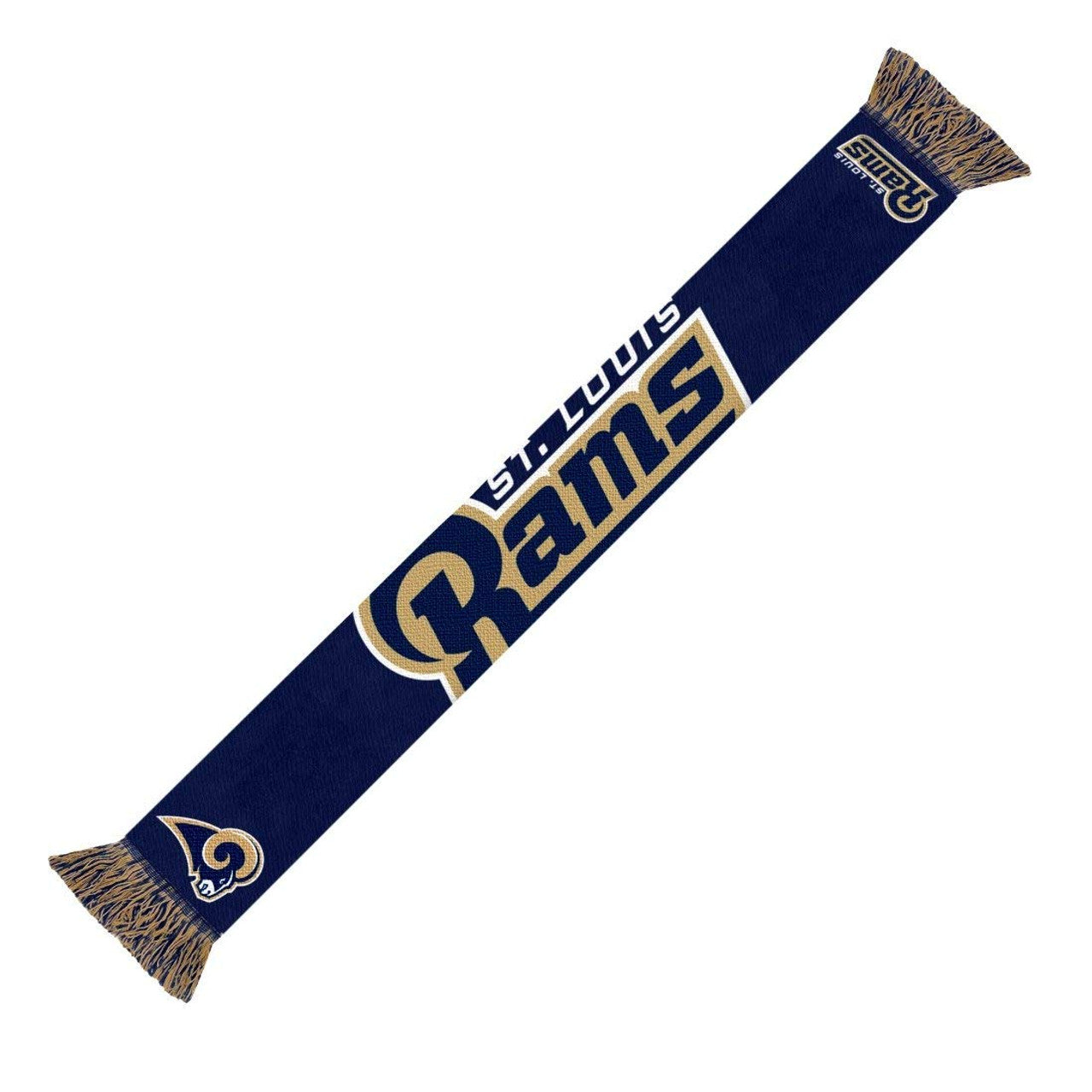 St. Louis Rams Scarf - 2014 Woodmark CO - Sports Collectibles, Sports Memorabilia, Sports Fan Shop, Sports Gifts