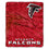 Atlanta Falcons Blanket 50x60 Sherpa Strobe Design (CDG) - 757 Sports Collectibles