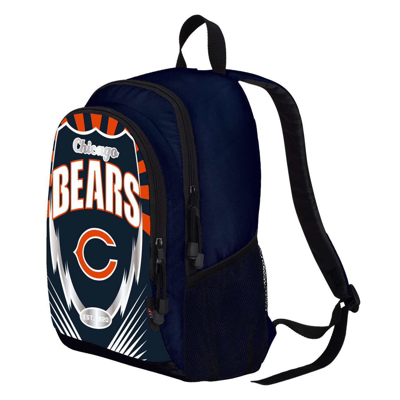 Chicago Bears Backpack Lightning Style - Special Order - Sports Collectibles, Sports Memorabilia, Sports Fan Shop, Sports Gifts