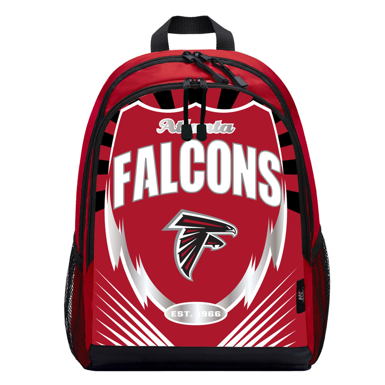 Atlanta Falcons Backpack Lightning Style - Special Order - Sports Collectibles, Sports Memorabilia, Sports Fan Shop, Sports Gifts