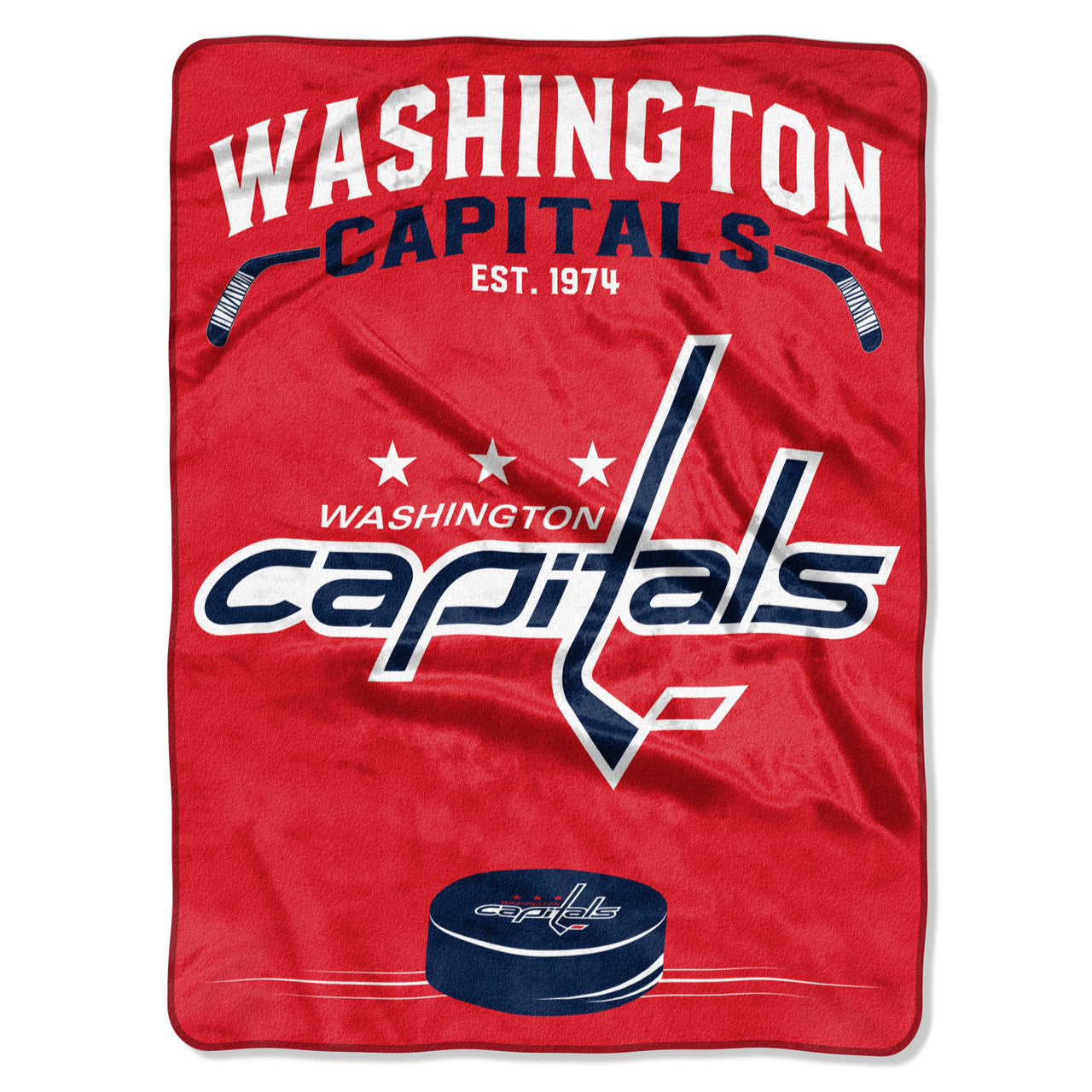 Washington Capitals Blanket 60x80 Raschel Inspired Design - Special Order - Sports Collectibles, Sports Memorabilia, Sports Fan Shop, Sports Gifts