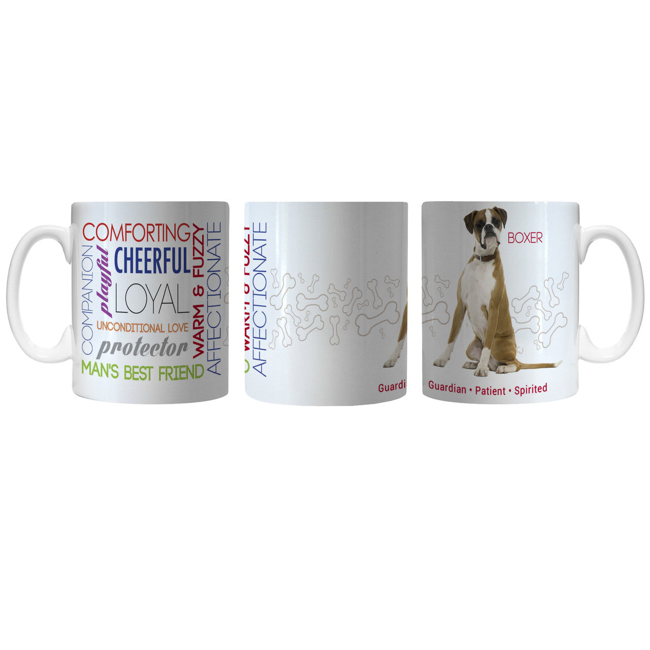 Pet Coffee Mug 11oz Boxer - Sports Collectibles, Sports Memorabilia, Sports Fan Shop, Sports Gifts