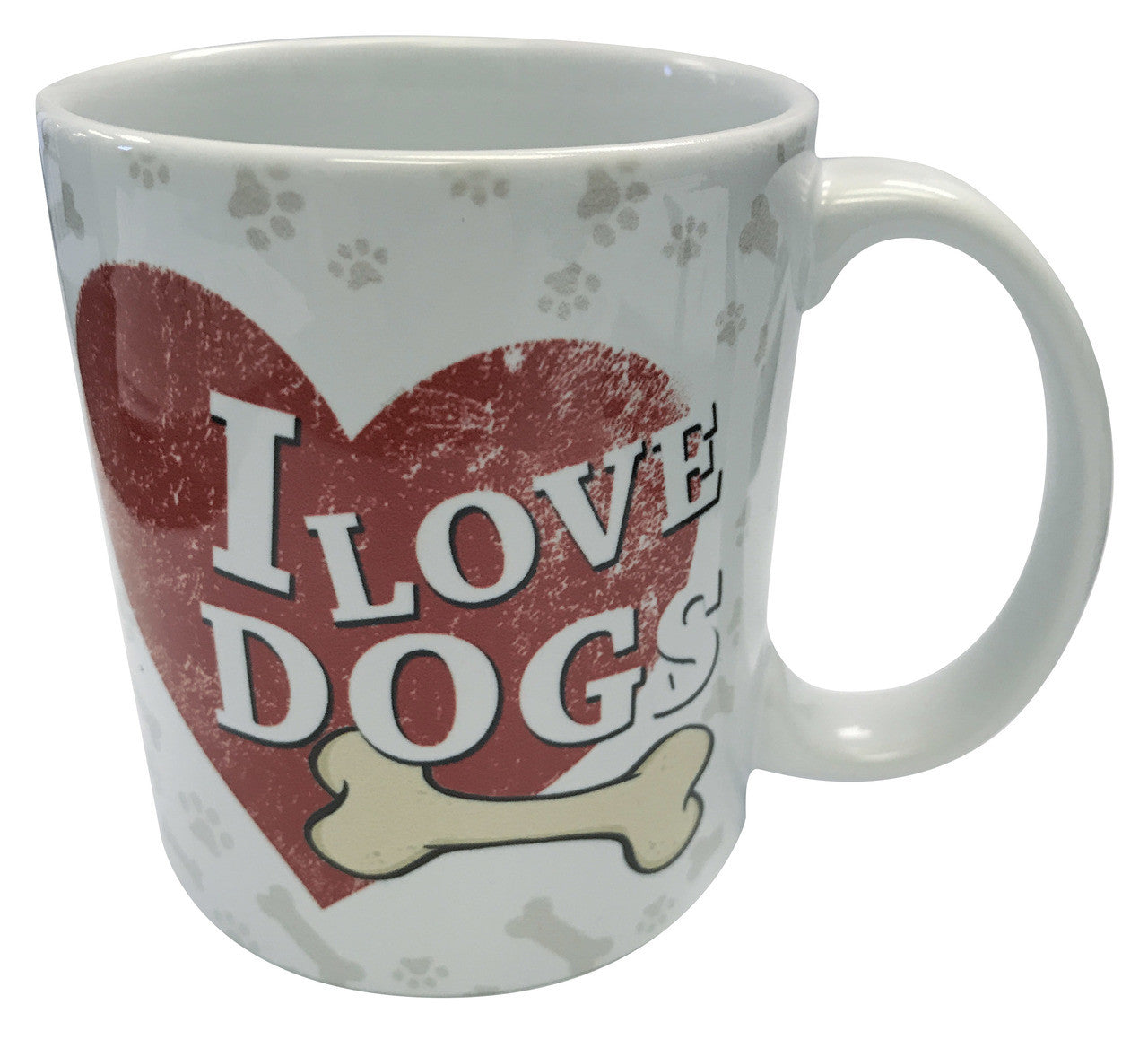 Pet Coffee Mug 11oz Pawprint - Sports Collectibles, Sports Memorabilia, Sports Fan Shop, Sports Gifts