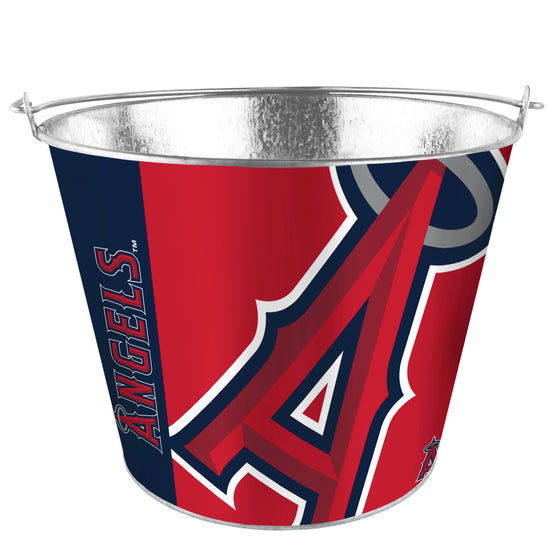 Los Angeles Angels Bucket 5 Quart Hype Design - Sports Collectibles, Sports Memorabilia, Sports Fan Shop, Sports Gifts