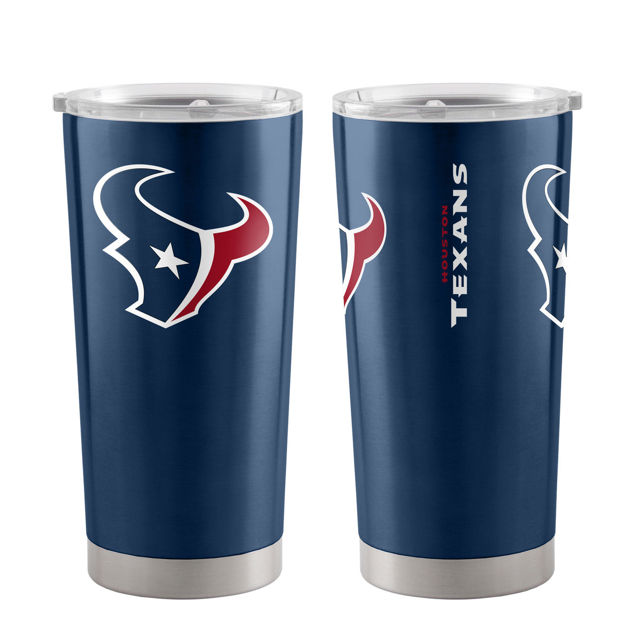 Houston Texans Travel Tumbler 20oz Ultra Navy - Sports Collectibles, Sports Memorabilia, Sports Fan Shop, Sports Gifts
