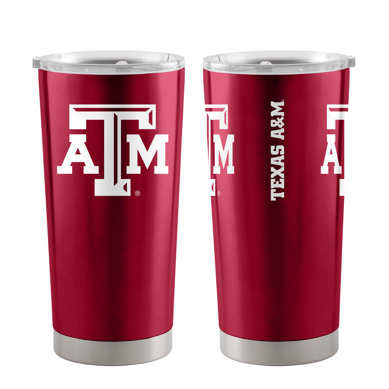 Texas A&M Aggies Travel Tumbler 20oz Ultra Red - Sports Collectibles, Sports Memorabilia, Sports Fan Shop, Sports Gifts