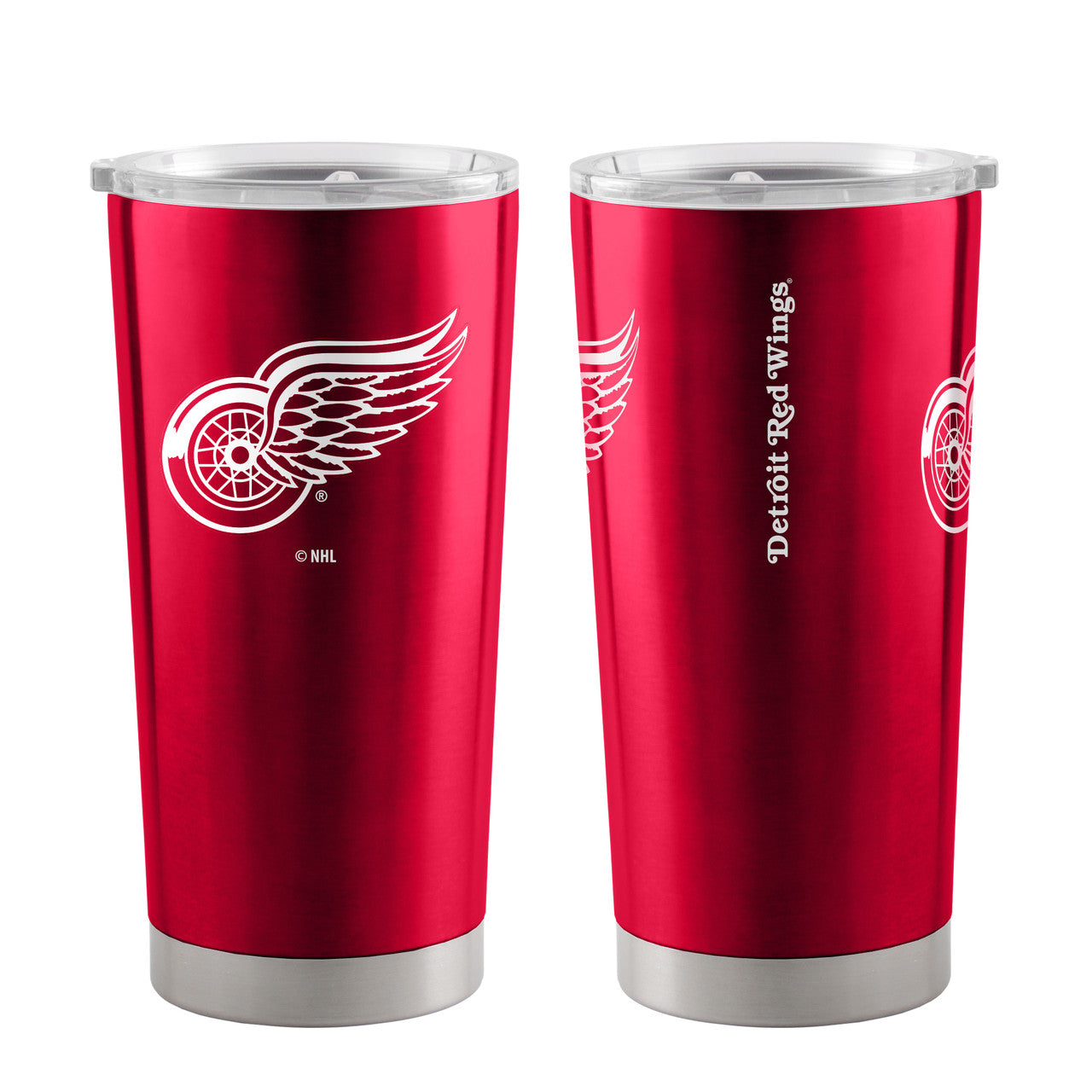 Detroit Red Wings Travel Tumbler 20oz Ultra Red - Special Order - Sports Collectibles, Sports Memorabilia, Sports Fan Shop, Sports Gifts