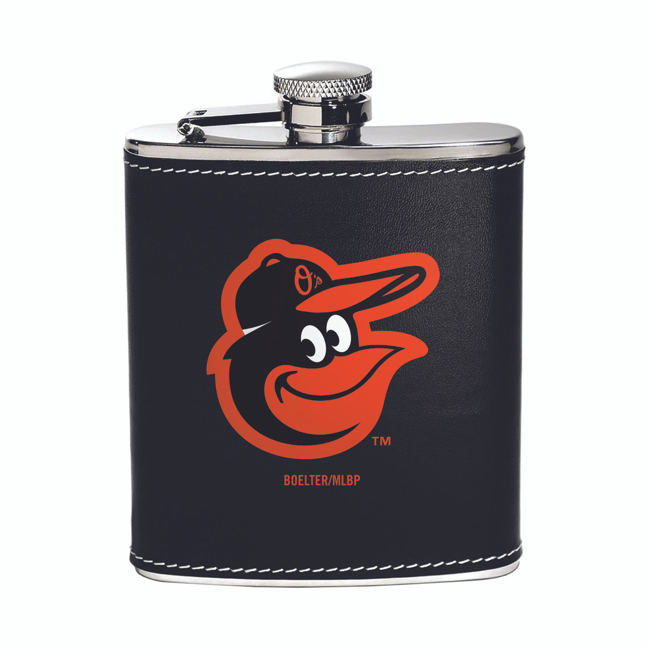 Baltimore Orioles Flask Stainless Steel - Sports Collectibles, Sports Memorabilia, Sports Fan Shop, Sports Gifts