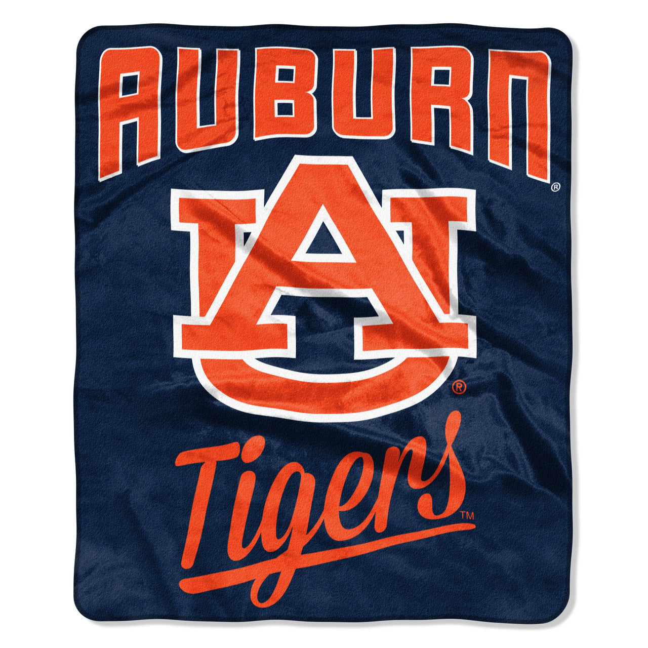 Auburn Tigers Blanket 50x60 Raschel Alumni Design - Sports Collectibles, Sports Memorabilia, Sports Fan Shop, Sports Gifts