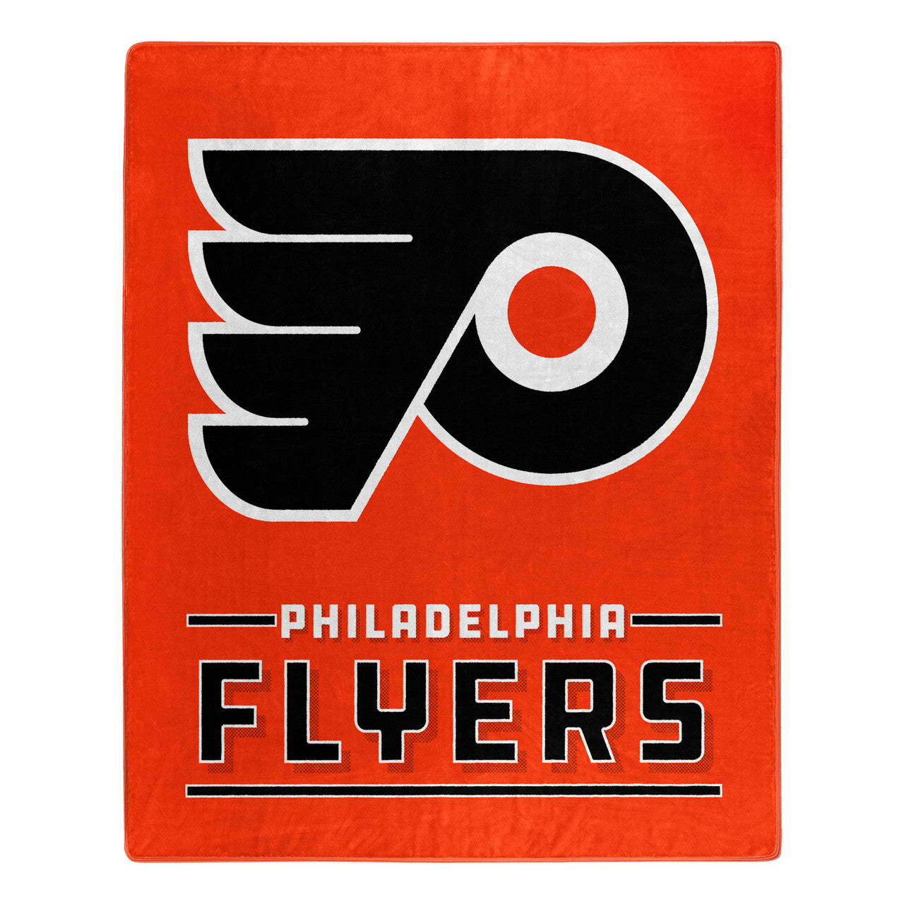 Philadelphia Flyers Blanket 50x60 Raschel Interference Design - Sports Collectibles, Sports Memorabilia, Sports Fan Shop, Sports Gifts