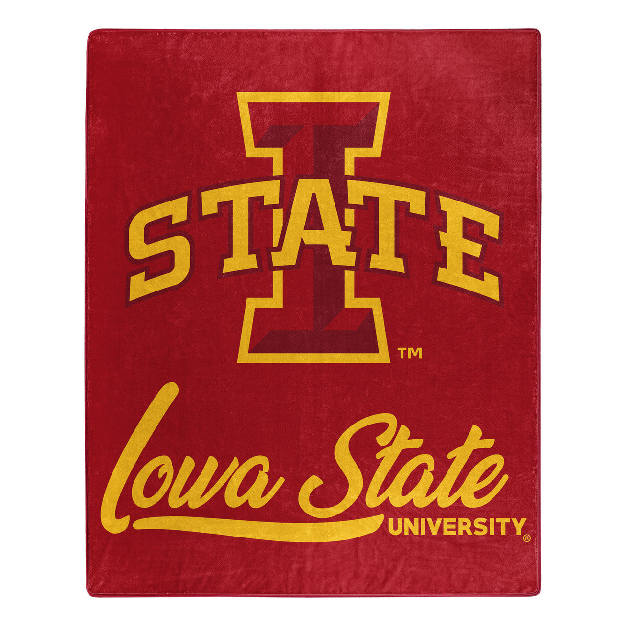 Iowa State Cyclones Blanket 50x60 Raschel Signature Design - Sports Collectibles, Sports Memorabilia, Sports Fan Shop, Sports Gifts