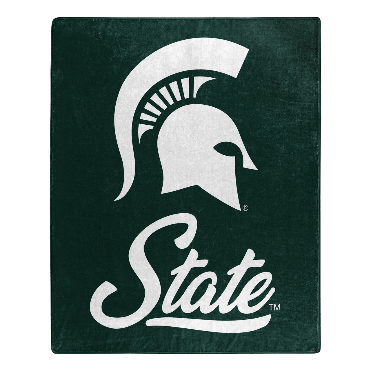 Michigan State Spartans Blanket 50x60 Raschel Signature Design - Sports Collectibles, Sports Memorabilia, Sports Fan Shop, Sports Gifts