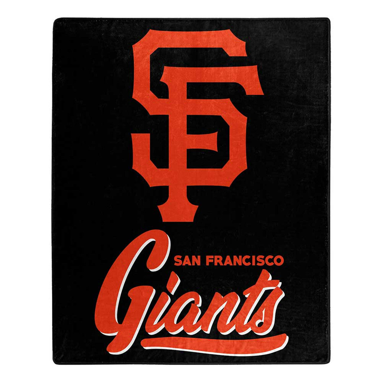 San Francisco Giants Blanket 50x60 Raschel Signature Design - Sports Collectibles, Sports Memorabilia, Sports Fan Shop, Sports Gifts