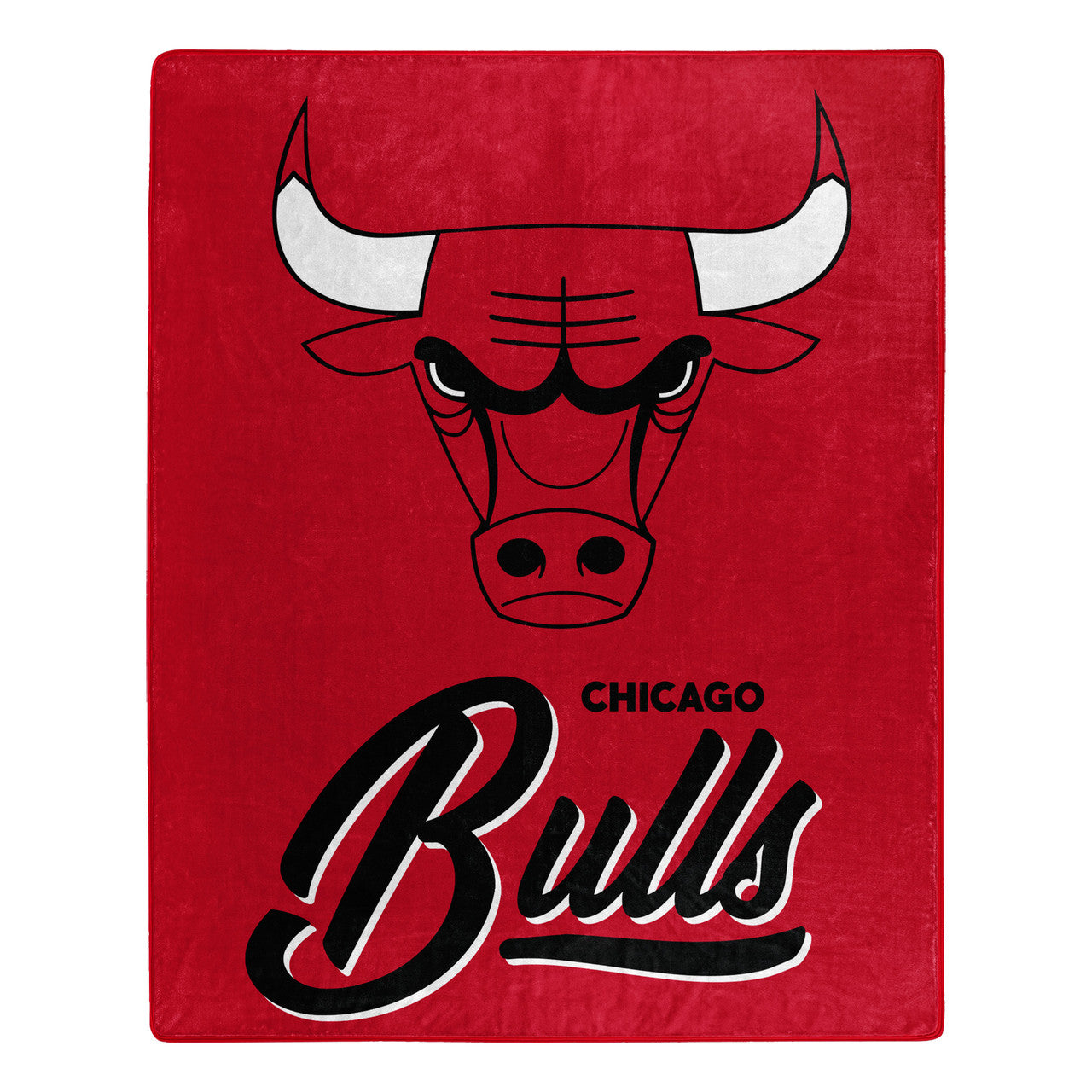 Chicago Bulls Blanket 50x60 Raschel Signature Design - Sports Collectibles, Sports Memorabilia, Sports Fan Shop, Sports Gifts