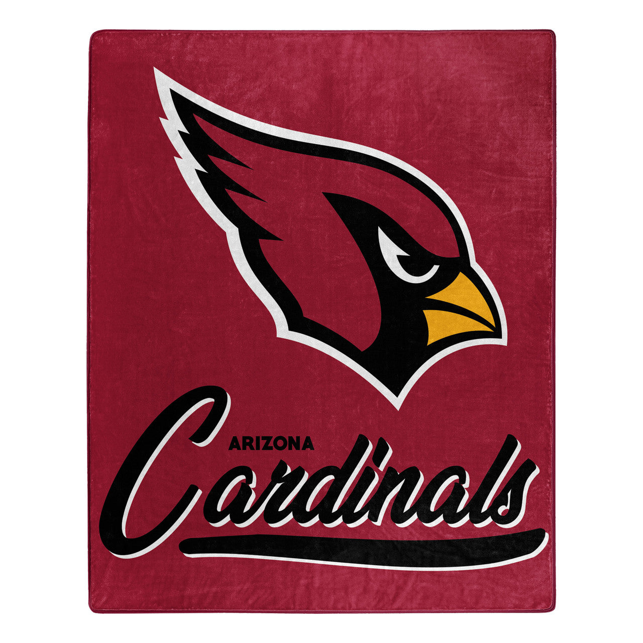 Arizona Cardinals Blanket 50x60 Raschel Signature Design - Sports Collectibles, Sports Memorabilia, Sports Fan Shop, Sports Gifts
