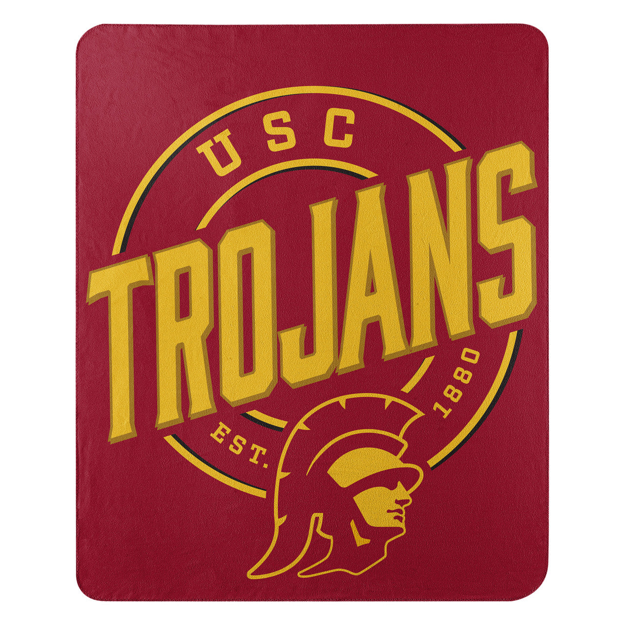 USC Trojans Blanket 50x60 Fleece Campaign Design - Sports Collectibles, Sports Memorabilia, Sports Fan Shop, Sports Gifts