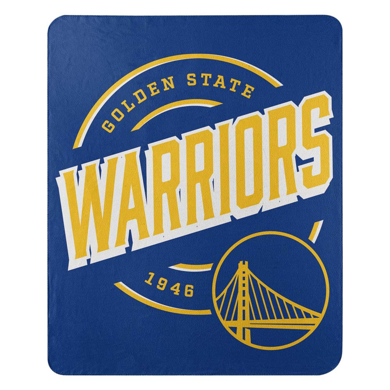 Golden State Warriors Blanket 50x60 Fleece Campaign Design - Sports Collectibles, Sports Memorabilia, Sports Fan Shop, Sports Gifts
