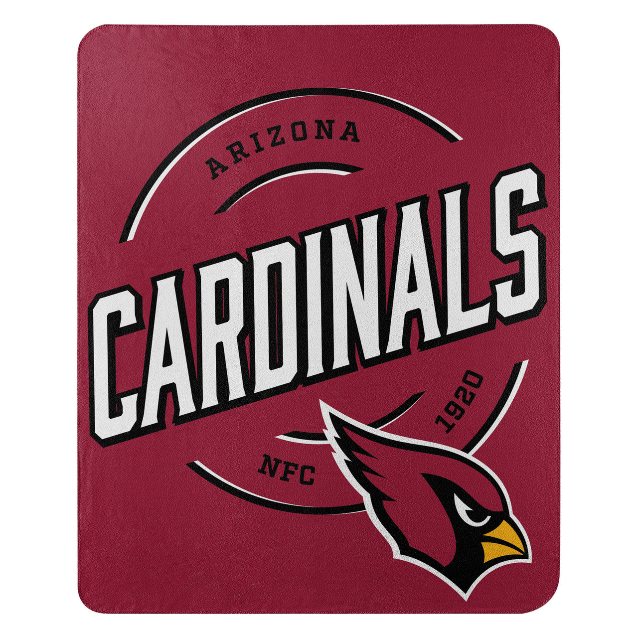 Arizona Cardinals Blanket 50x60 Fleece Campaign Design - Sports Collectibles, Sports Memorabilia, Sports Fan Shop, Sports Gifts