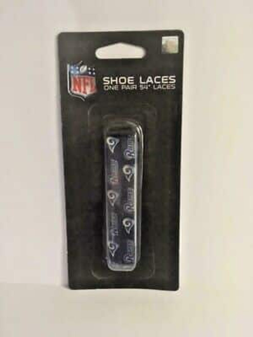 Los Angeles Rams Shoe Laces 54 Inch - Sports Collectibles, Sports Memorabilia, Sports Fan Shop, Sports Gifts