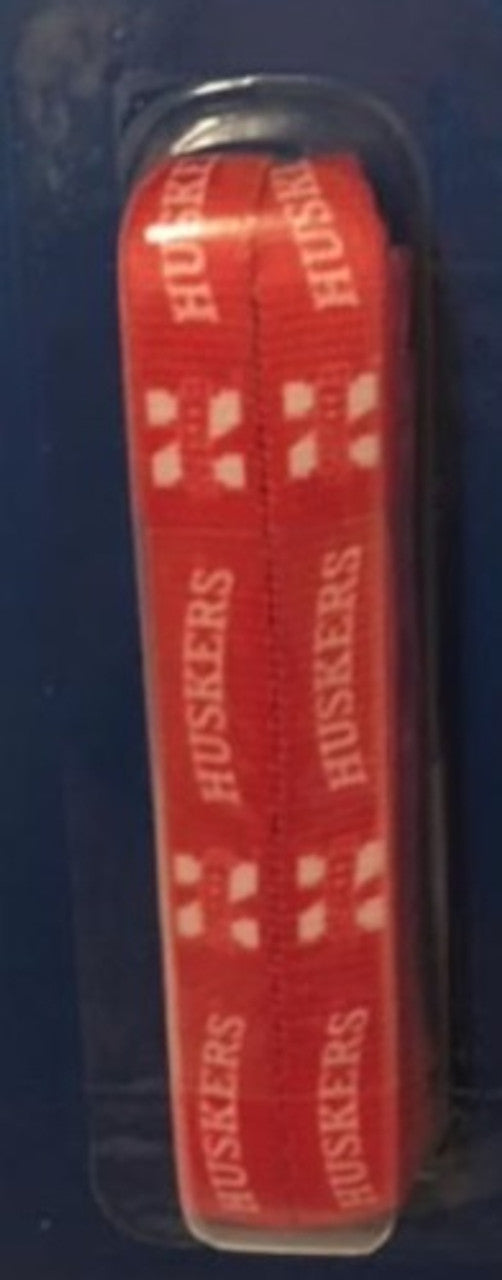 Nebraska Cornhuskers Shoe Laces 54 Inch CO - Sports Collectibles, Sports Memorabilia, Sports Fan Shop, Sports Gifts