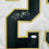 Framed Autographed/Signed Pierre Thomas 35x39 New Orleans White Football Jersey JSA COA