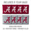 YouTheFan NCAA Alabama Crimson Tide 2’ x 4’ Professional Wood Cornhole Game with Logo Bags - Sports Collectibles, Sports Memorabilia, Sports Fan Shop, Sports Gifts
