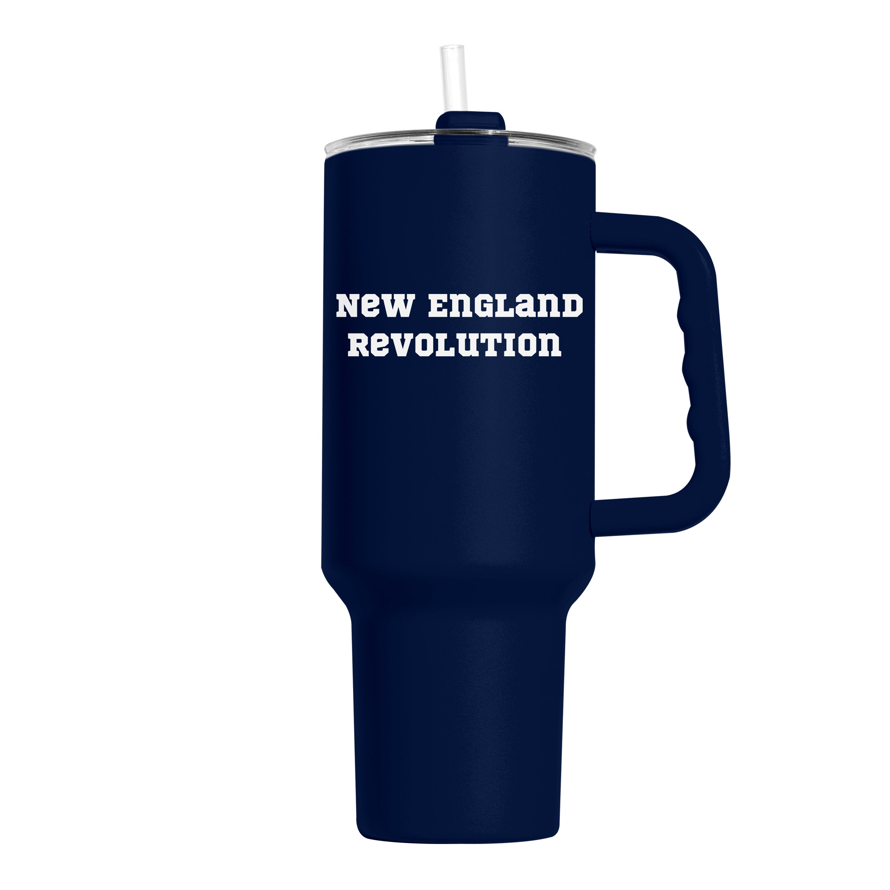 New England Revolution 40oz Flipside Powder Coat Tumbler - Sports Gifts, Sports Memorabilia, Sports Collectibles, Fan Shop