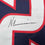 Framed Autographed/Signed Nico Collins 35x39 Houston Blue Rookie Football Jersey JSA COA