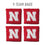 YouTheFan NCAA Nebraska Cornhuskers Cornhole Bags - 4PK - Red - Sports Collectibles, Sports Memorabilia, Sports Fan Shop, Sports Gifts