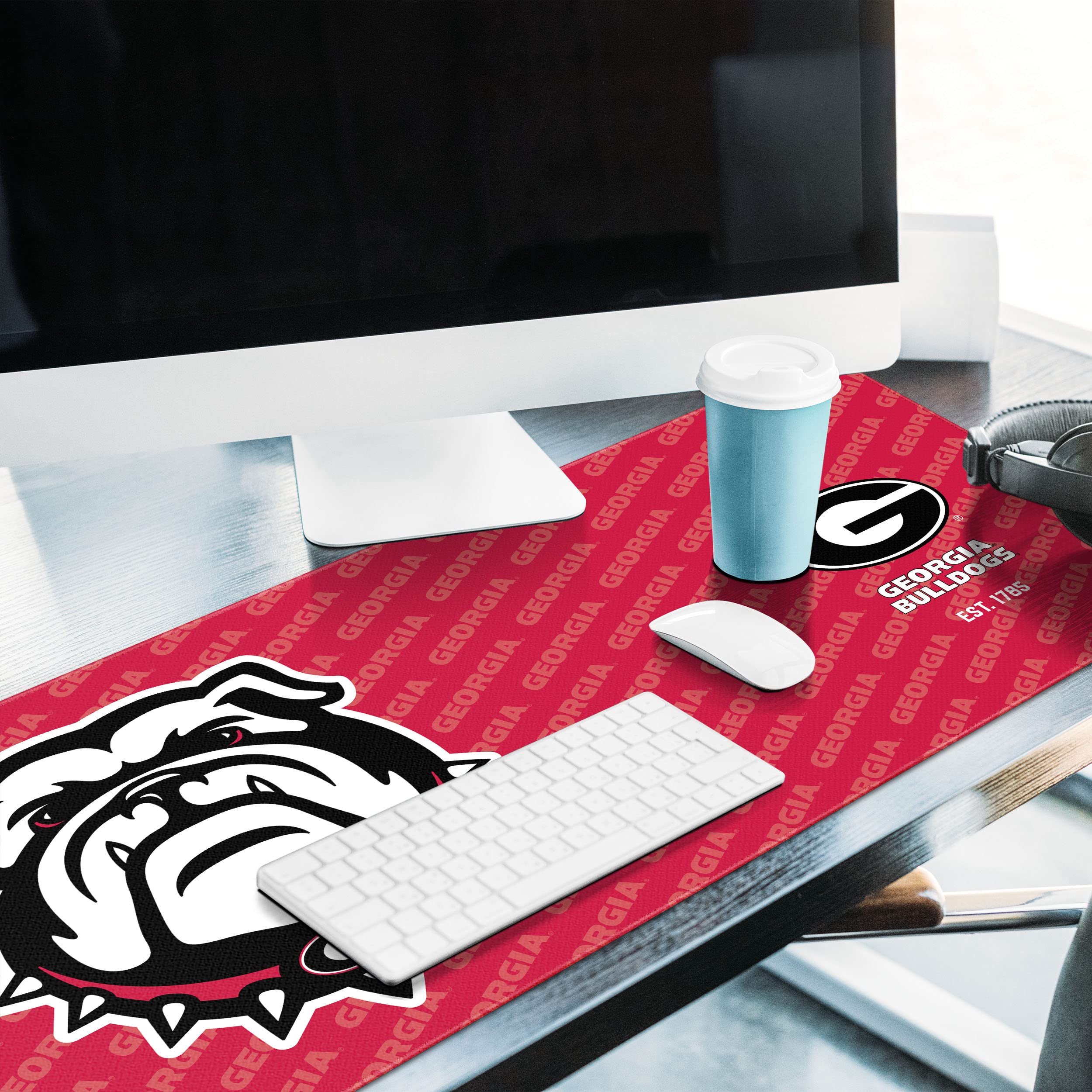 YouTheFan NCAA Georgia Bulldogs Logo Series Desk Pad - Sports Collectibles, Sports Memorabilia, Sports Fan Shop, Sports Gifts