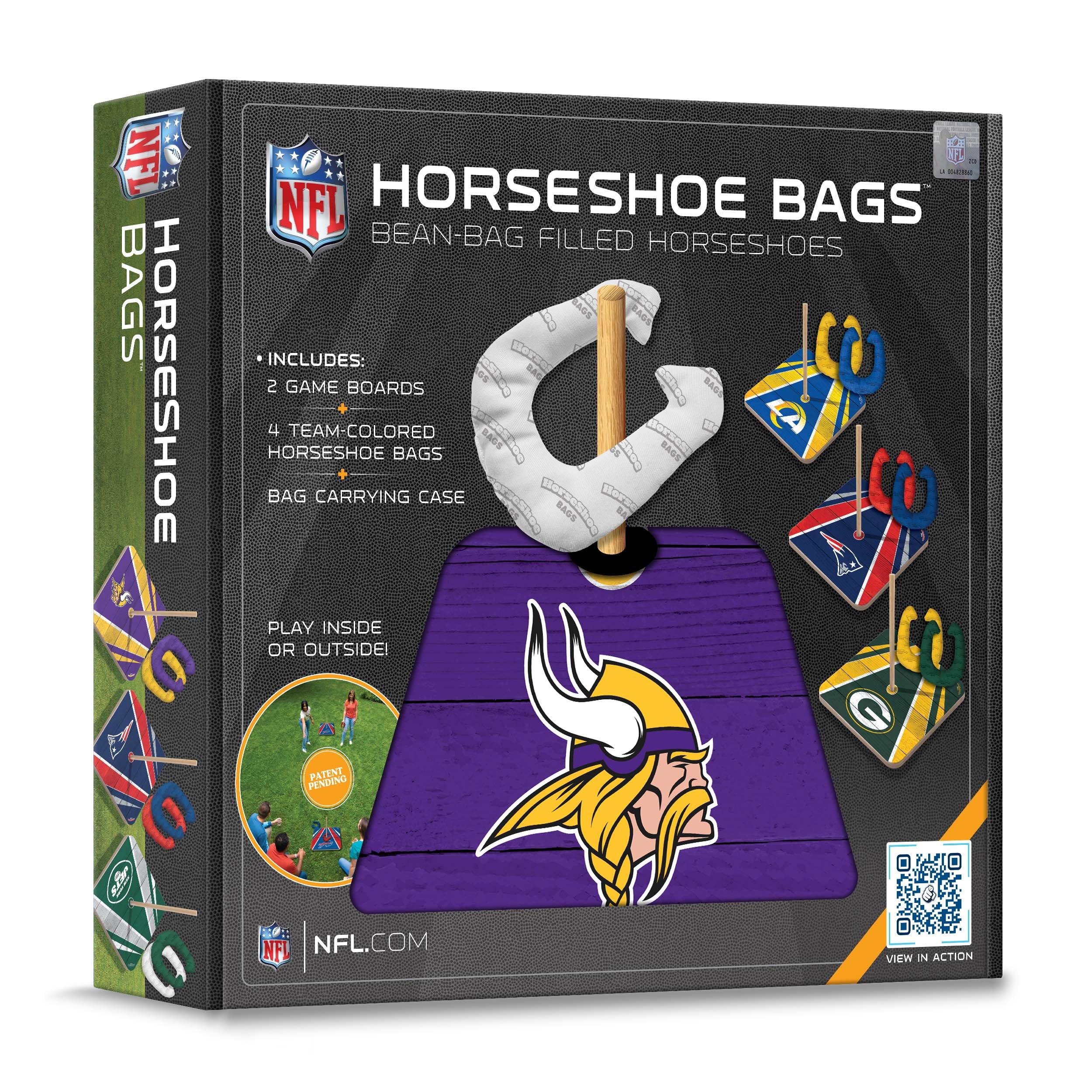 YouTheFan NFL Minnesota Vikings Horseshoe Bags Game - Sports Collectibles, Sports Memorabilia, Sports Fan Shop, Sports Gifts