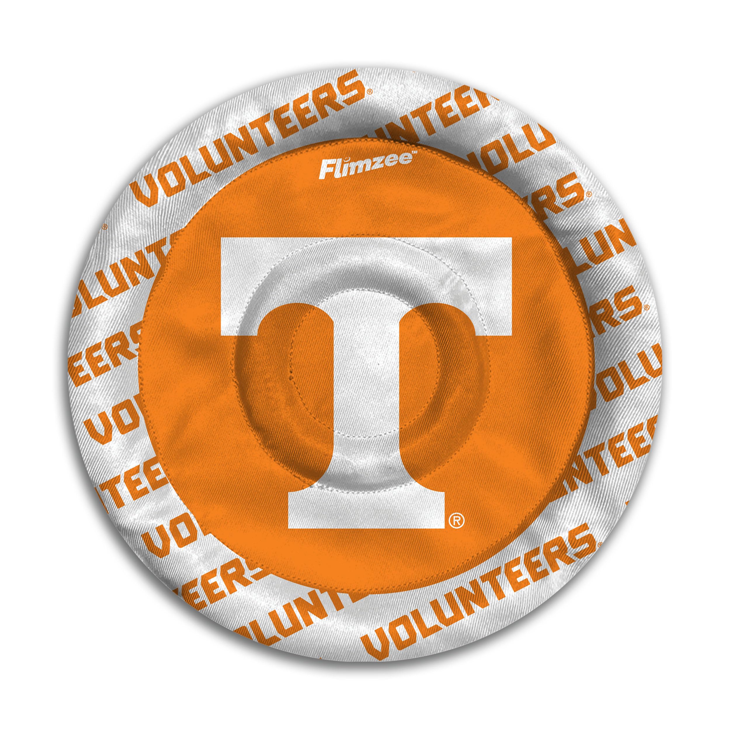 YouTheFan NCAA Tennessee Volunteers Flimzee Bean-Bag Flying Disc - Sports Collectibles, Sports Memorabilia, Sports Fan Shop, Sports Gifts