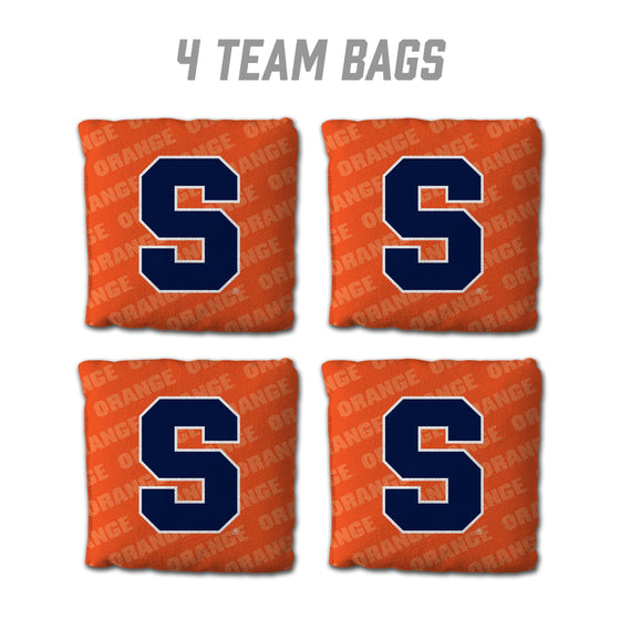 YouTheFan NCAA Syracuse Orange Cornhole Bags - 4PK - Orange - Sports Collectibles, Sports Memorabilia, Sports Fan Shop, Sports Gifts