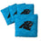 YouTheFan NFL Carolina Panthers Cornhole Bags - 4PK - Blue - Sports Collectibles, Sports Memorabilia, Sports Fan Shop, Sports Gifts