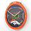 YouTheFan NFL Denver Broncos 3D StadiumView Clock - Sports Gifts, Sports Memorabilia, Sports Collectibles, Fan Shop